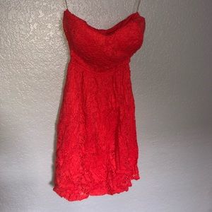 Strapless Backless Bow Dress 🎀🌹